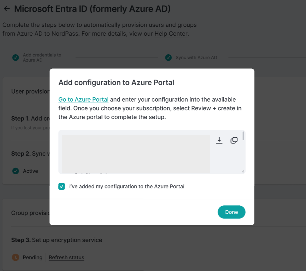 Group provisioning setup with Microsoft Entra ID (formerly Azure AD) –  NordPass