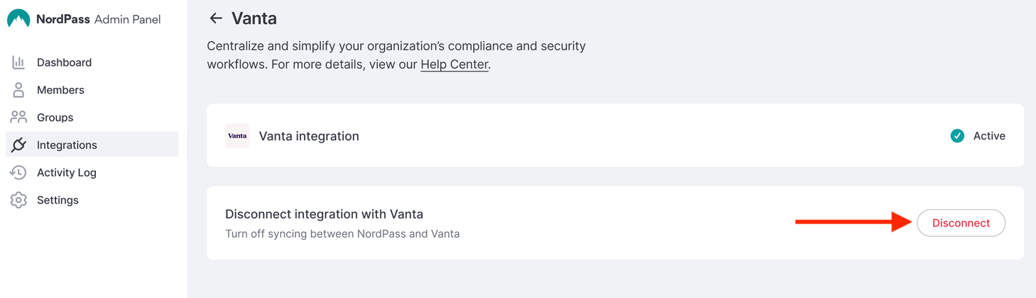 How To Set Up Vanta Integration For Your NordPass Organization – NordPass