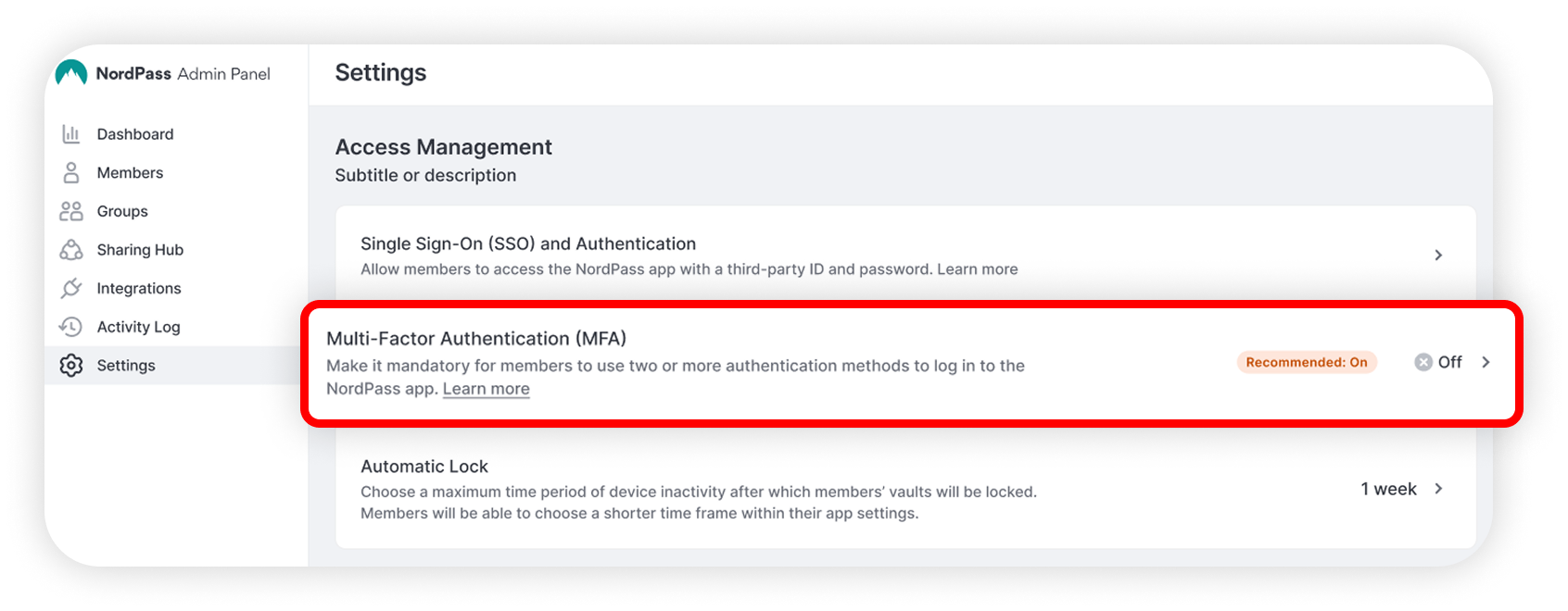 In NordPass settings click MFA policy.png