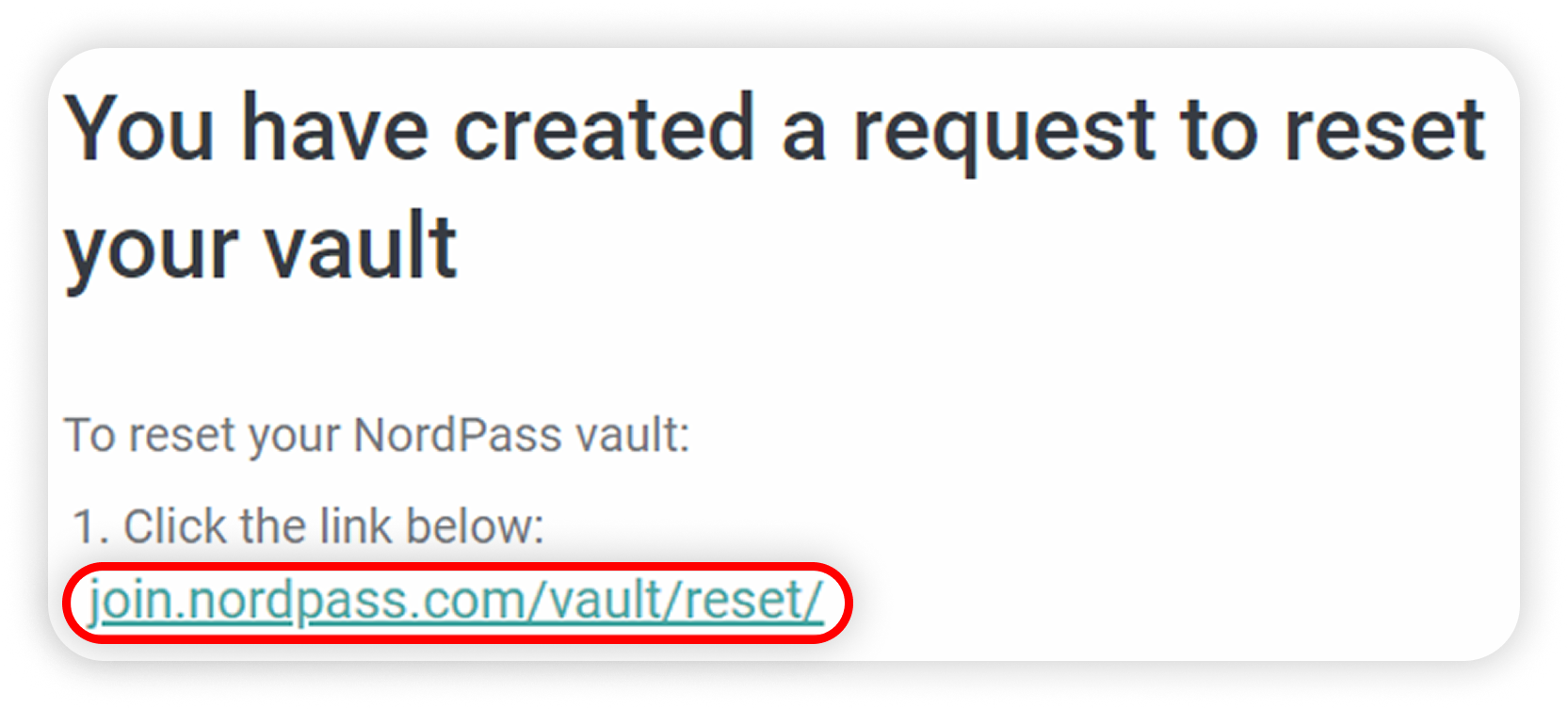 View of NordPass reset email, reset link is highlighted.png
