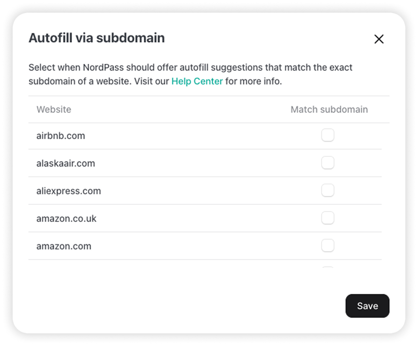 View of NordPass autofill via subdomain section.png